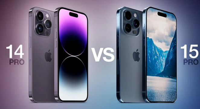 寻乌苹果14pro维修店分享iPhone15Pro和iPhone14Pro比有哪些差异 